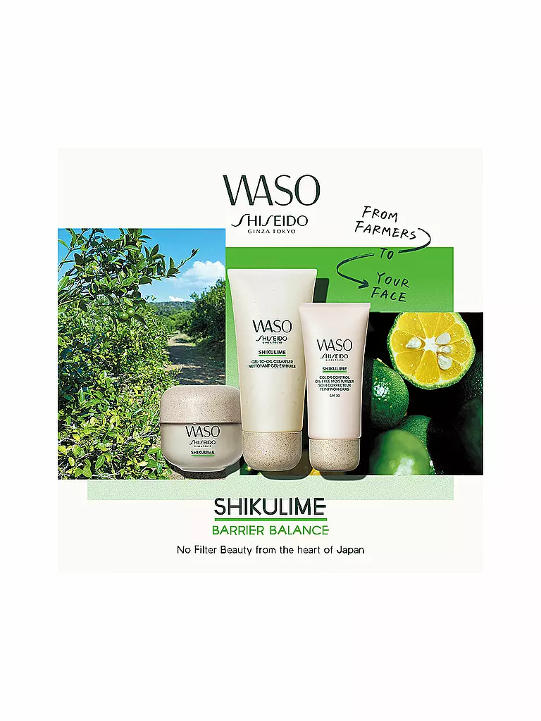 SHISEIDO | WASO SHIKULIME CREMA HIDRATANTE SIN ACEITE CONTROL DE COLOR 50ml | 