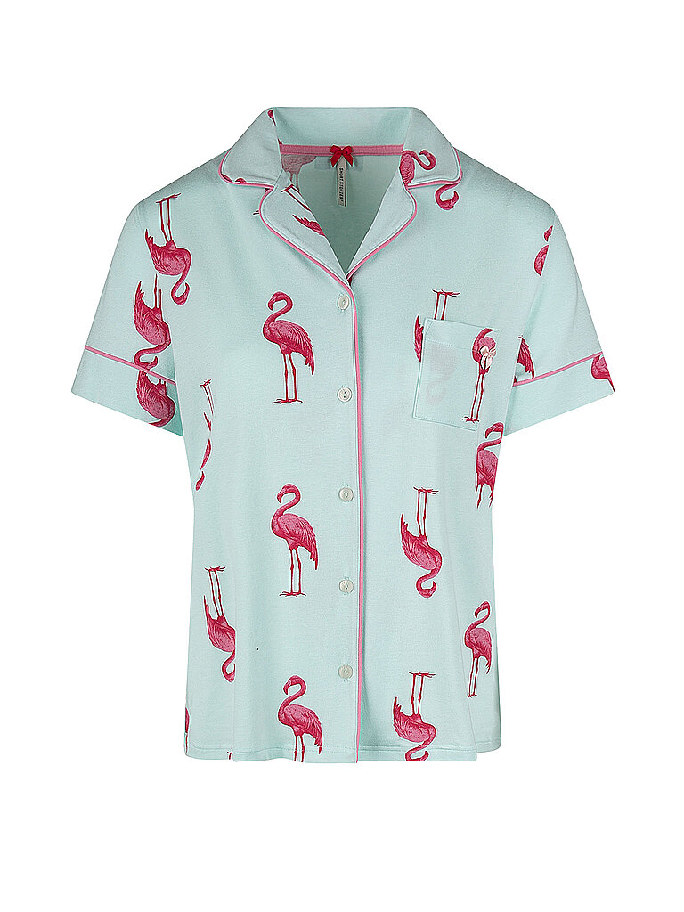 Camiseta de pijama verde S