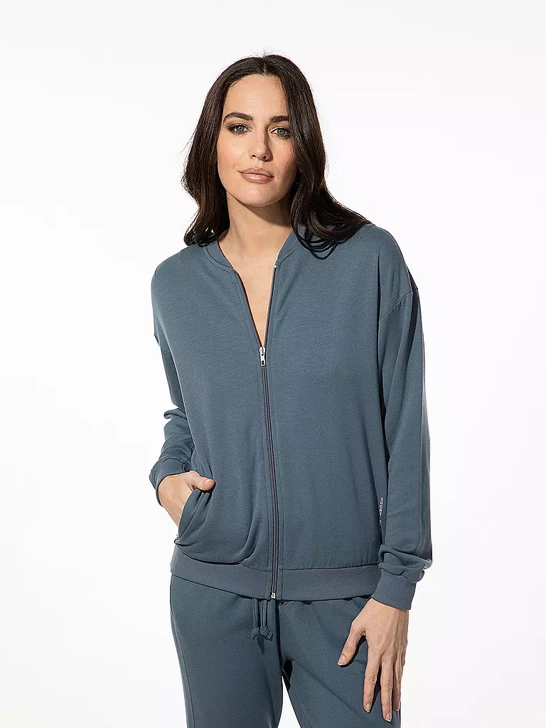 SHORT STORIES | Chaqueta de chándal para estar en casa | Azul