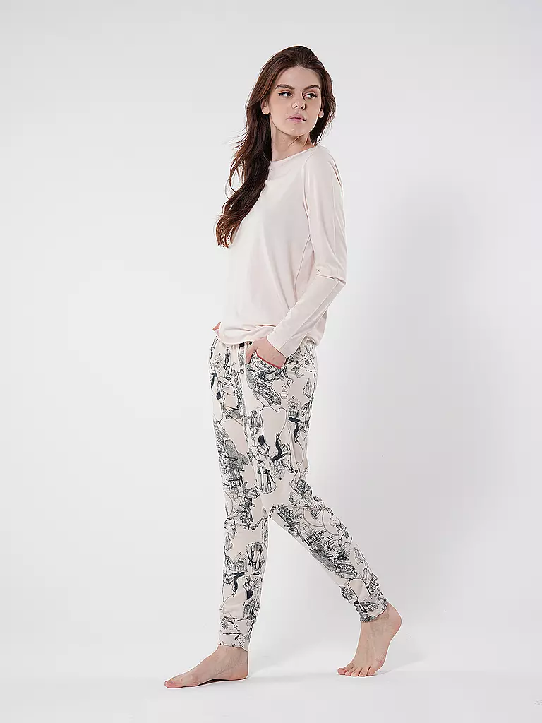 SHORT STORIES | Pantalones de pijama | Crema