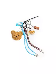 SHOUIA | Taschenanhänger #23 TEDDY BLUE | Marrón