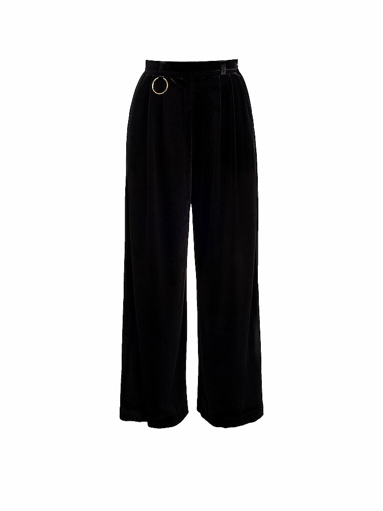 Pantalones de terciopelo negro 34