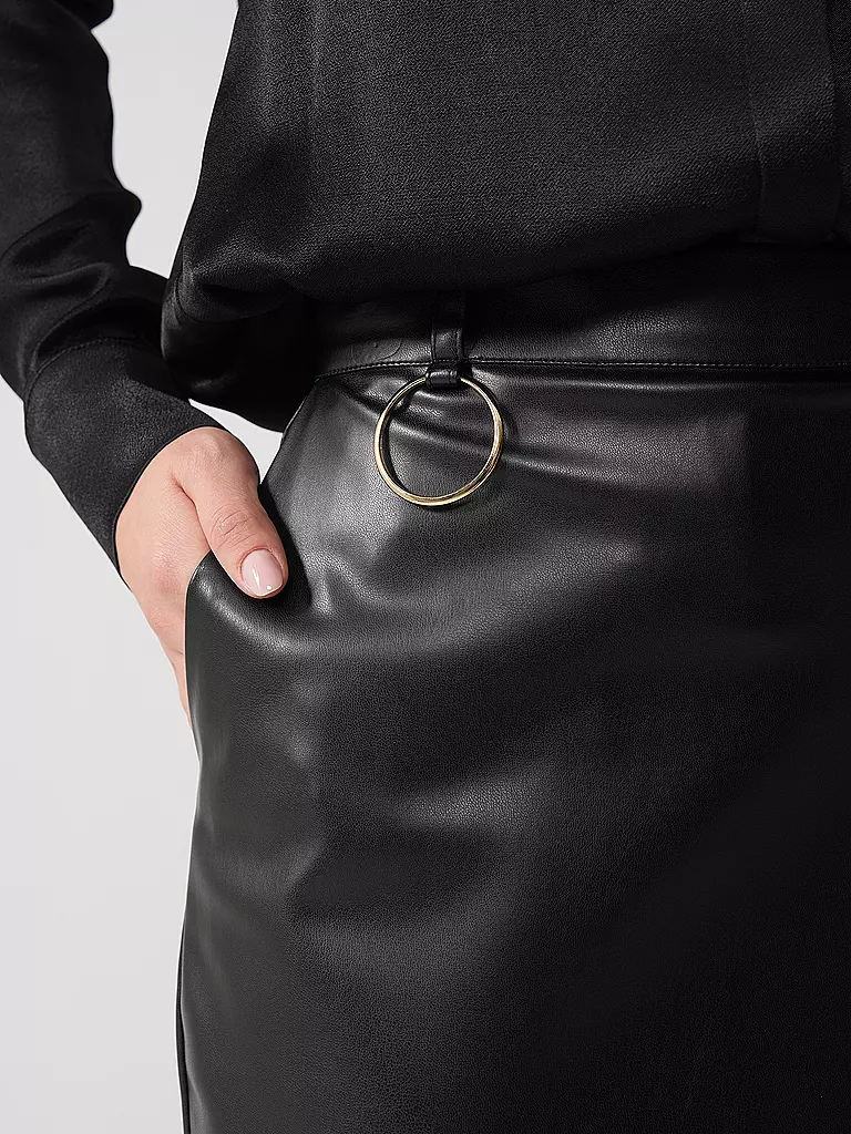 SILVIA SCHNEIDER | Falda de efecto cuero | 
