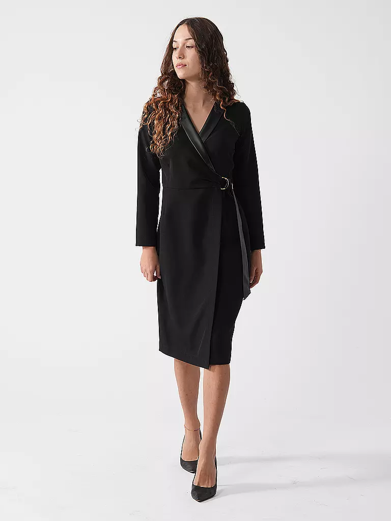 SILVIA SCHNEIDER | Midikleid | Negro