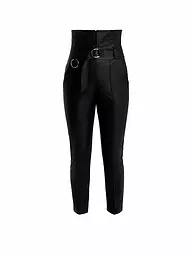 SILVIA SCHNEIDER | Pantalones de efecto cuero | Negro