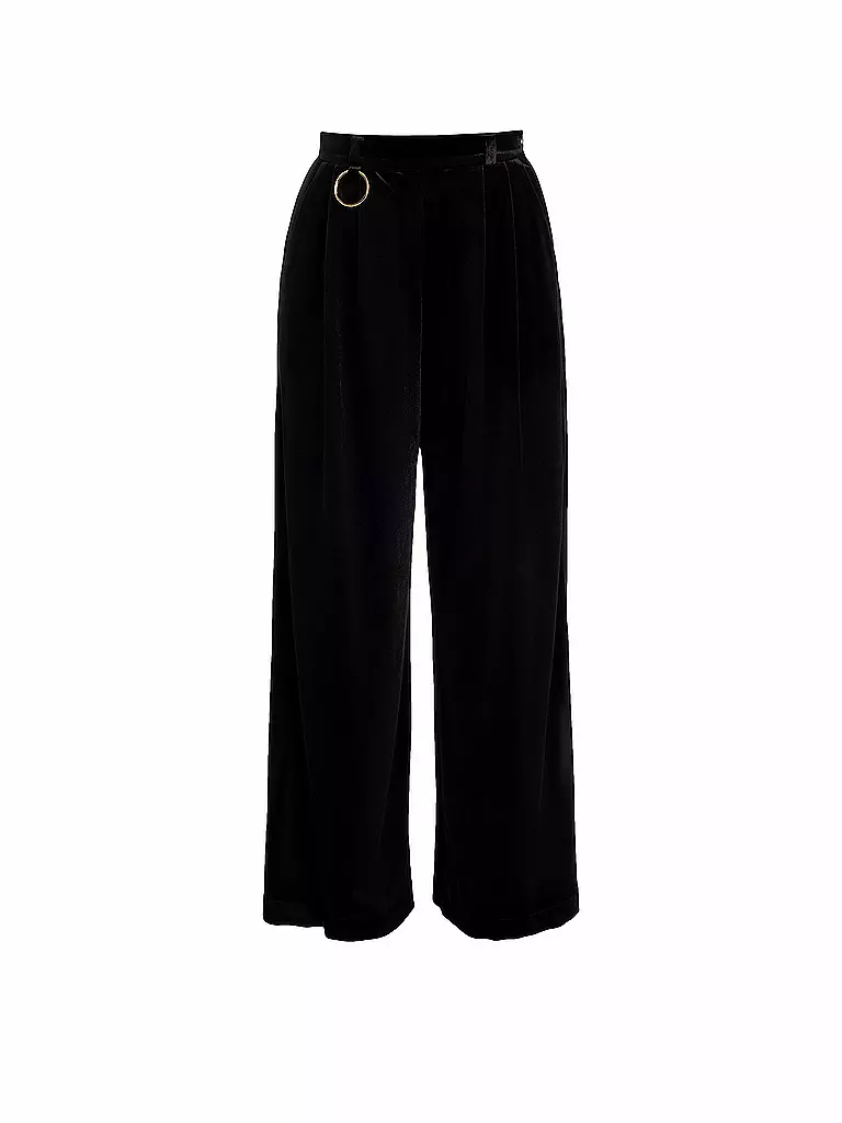 SILVIA SCHNEIDER | Pantalones de terciopelo | Negro