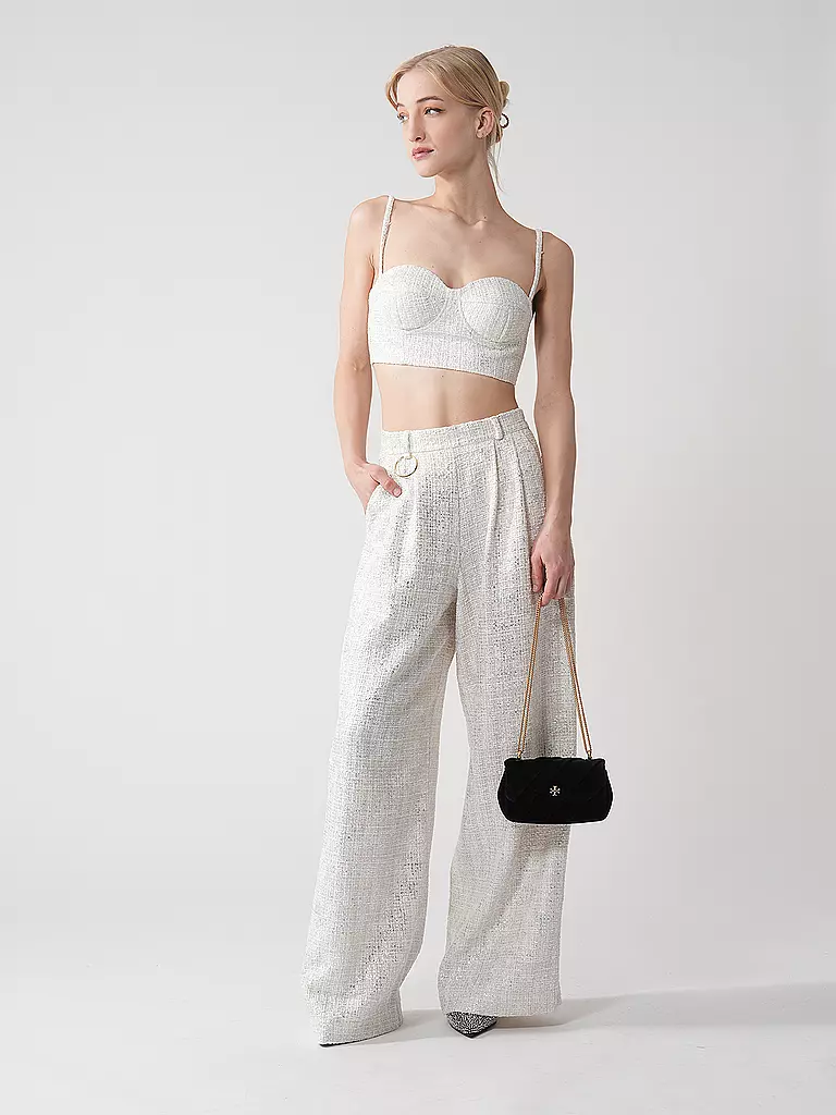 SILVIA SCHNEIDER | Top Cropped Fit | Plata