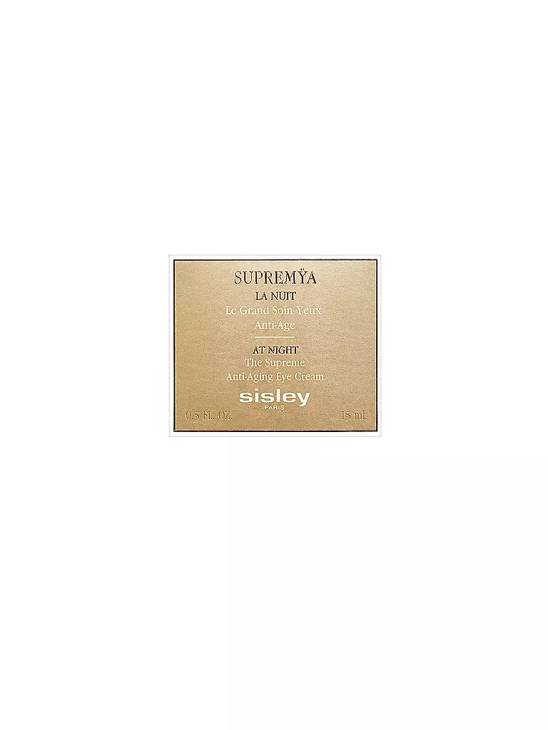 SISLEY | Crema para ojos - Supremÿa Le Grand Soin Yeux Anti-Âge 15ml | 