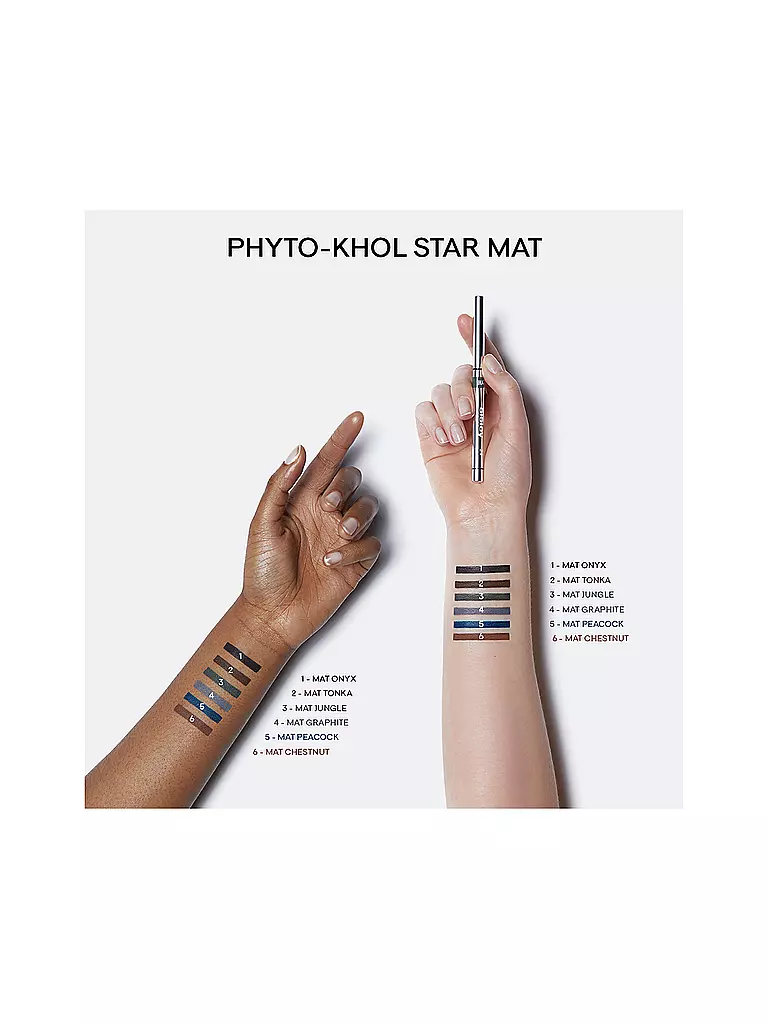 SISLEY | Lápiz de Contorno de Ojos - Phyto-Khol Star Mat (4 Matte Graphite) | Gris