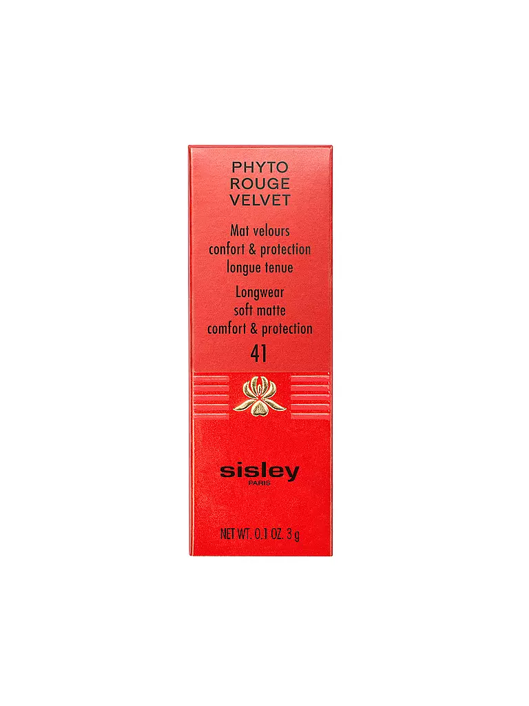 SISLEY | Labial - Phyto-Rouge Velvet (41 Rouge Flame) | Rojo oscuro