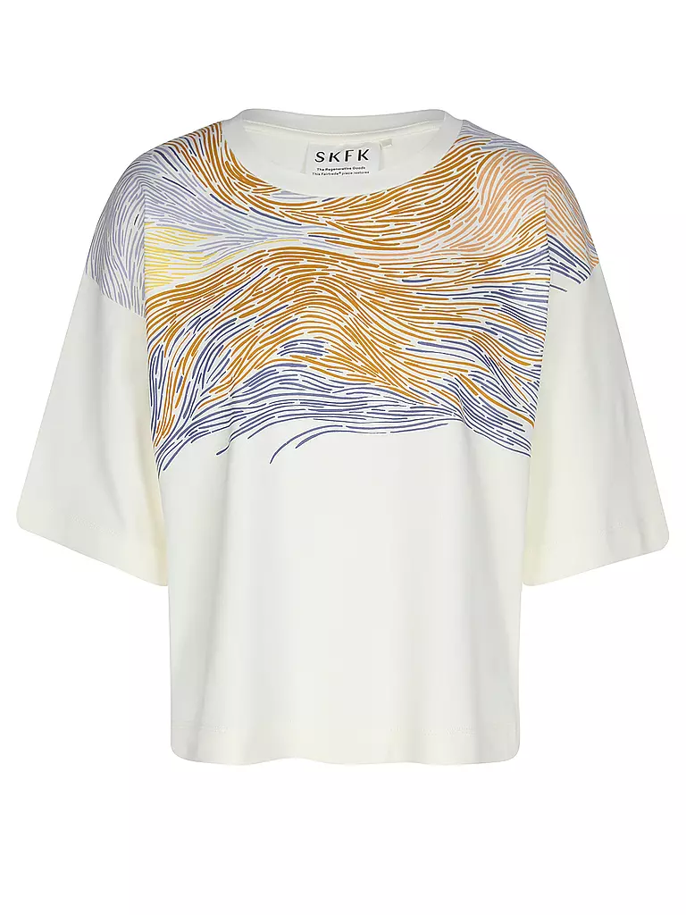 SKFK | Camiseta LARIZ | Crema