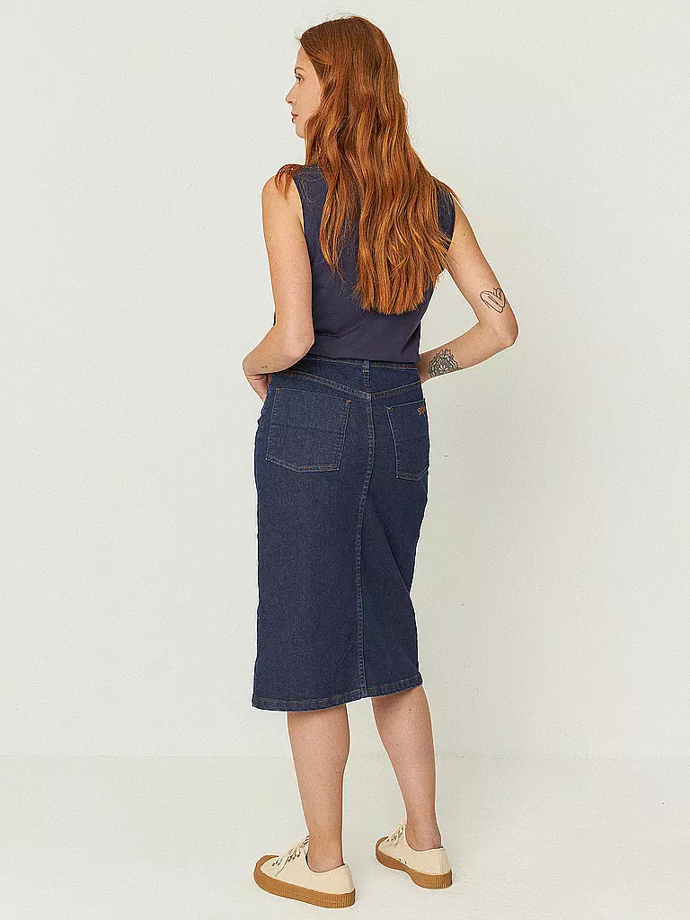 SKFK | Falda vaquera AINTZANE | Azul oscuro