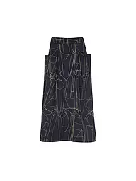 SKFK | Midi falda IRAMA | Azul oscuro
