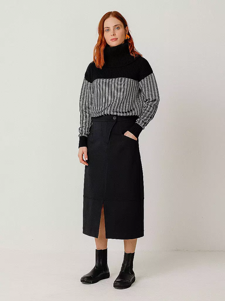 SKFK | Minirock FALDA  | Negro