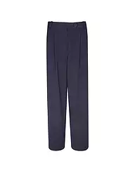 SKFK | Pantalones de vestir HAIDE | Azul oscuro