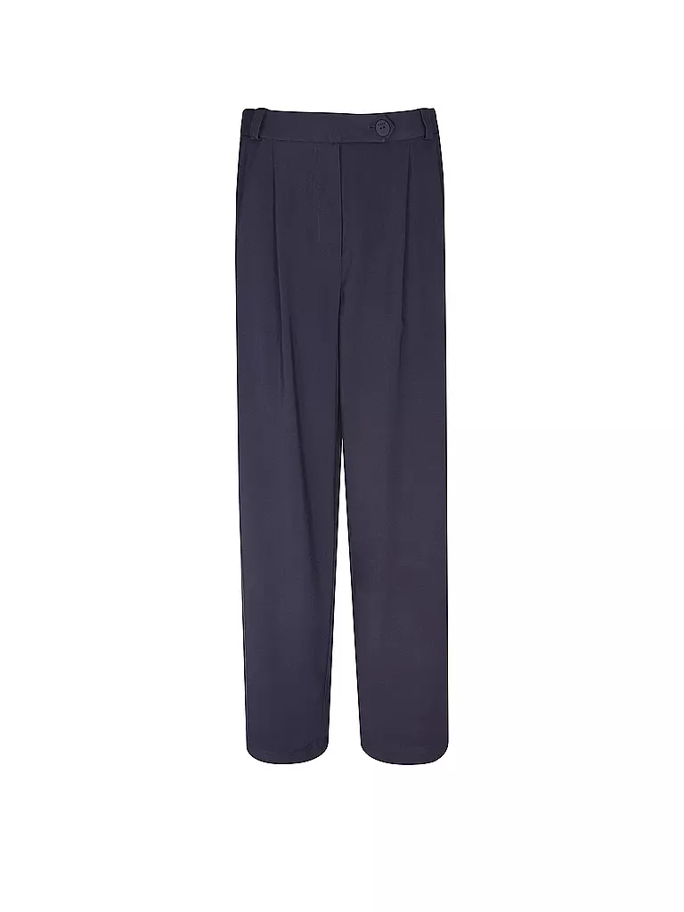 SKFK | Pantalones de vestir HAIDE | Azul oscuro
