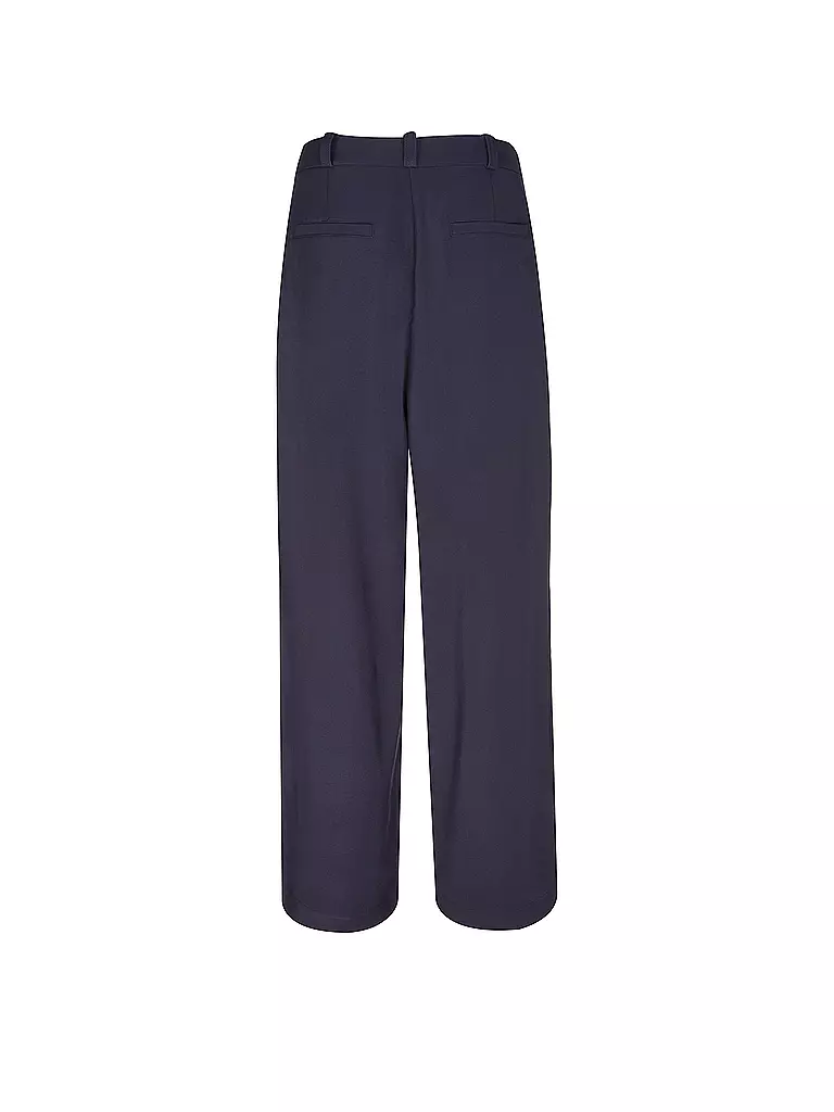 SKFK | Pantalones de vestir HAIDE | Azul oscuro