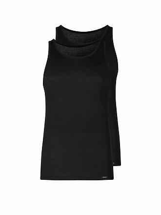 SKINY | Top - Camiseta interior Paquete de 2 (Negro)