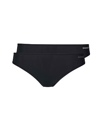 SKINY | String Paquete de 2 "Micro Lovers" (Negro)