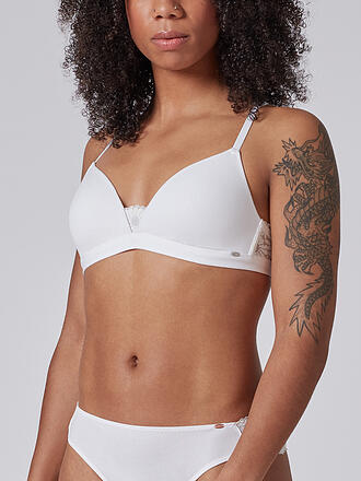SKINY | Sujetador triángulo COTTONLACE ESSENTIALS blanco