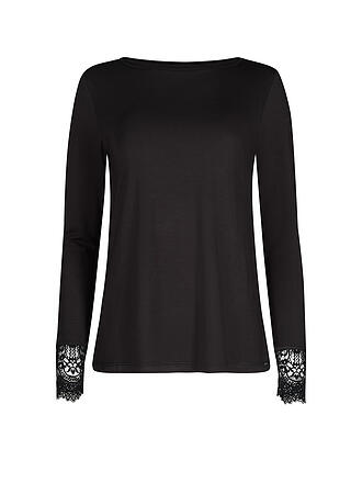 SKINY | Pyjamashirt NIGHT IN SKINY negro