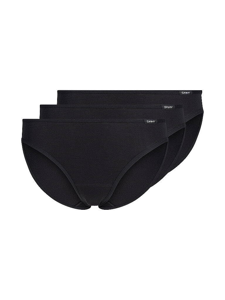 Slip Paquete de 3 COTTON ESSENTIALS negro negro 40