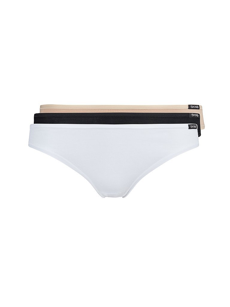 Slip Paquete de 3 ADVANTAGE COTTON trio selection blanco 38