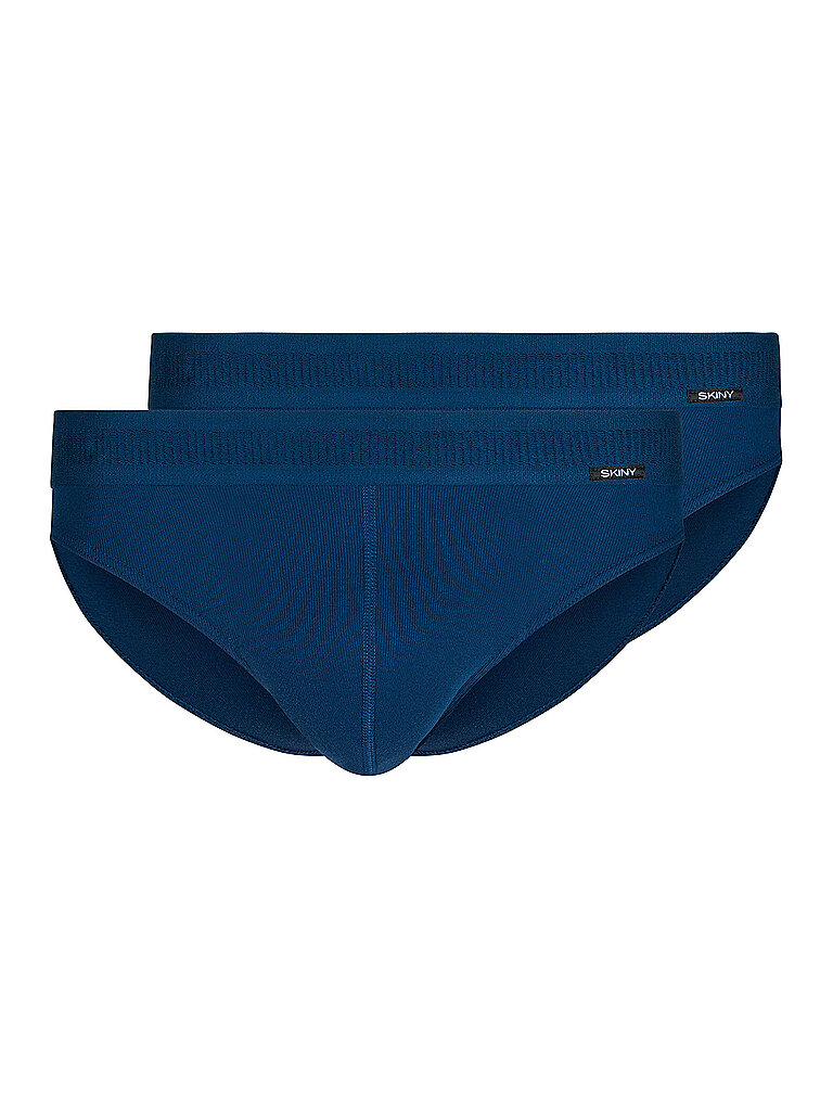Slip Paquete de 2 COTTON RETRO navy azul S