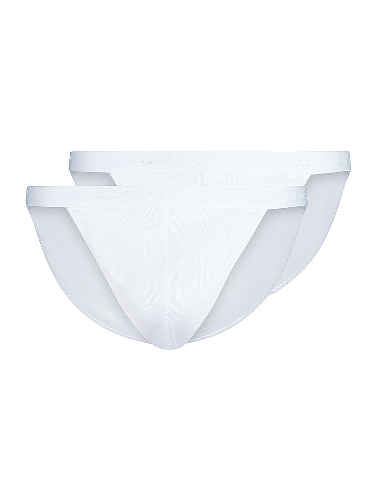Slip Paquete de 2 COTTON RIB blanco blanco M