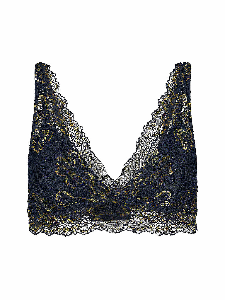 Skiny Sujetador suave LACELEGANCE fancy night azul oscuro