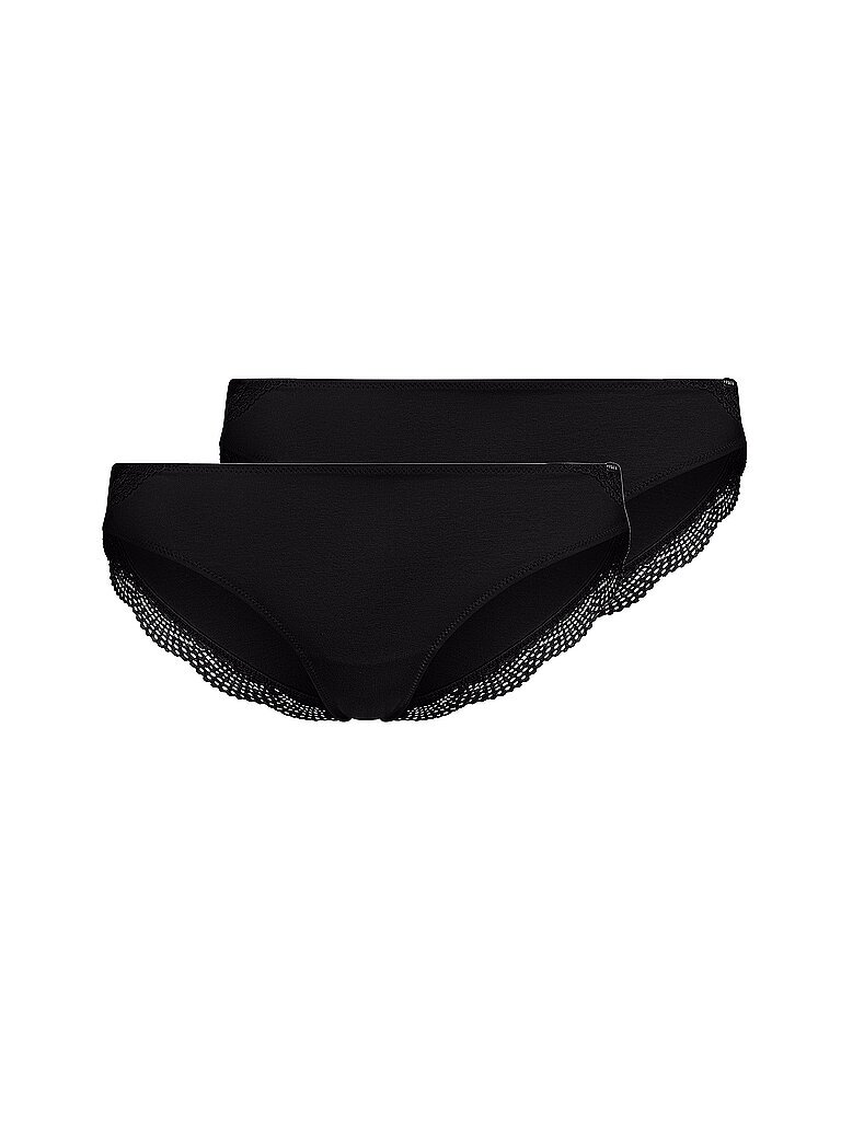 Slip Paquete de 2 CLASSICOTTON negro negro 38