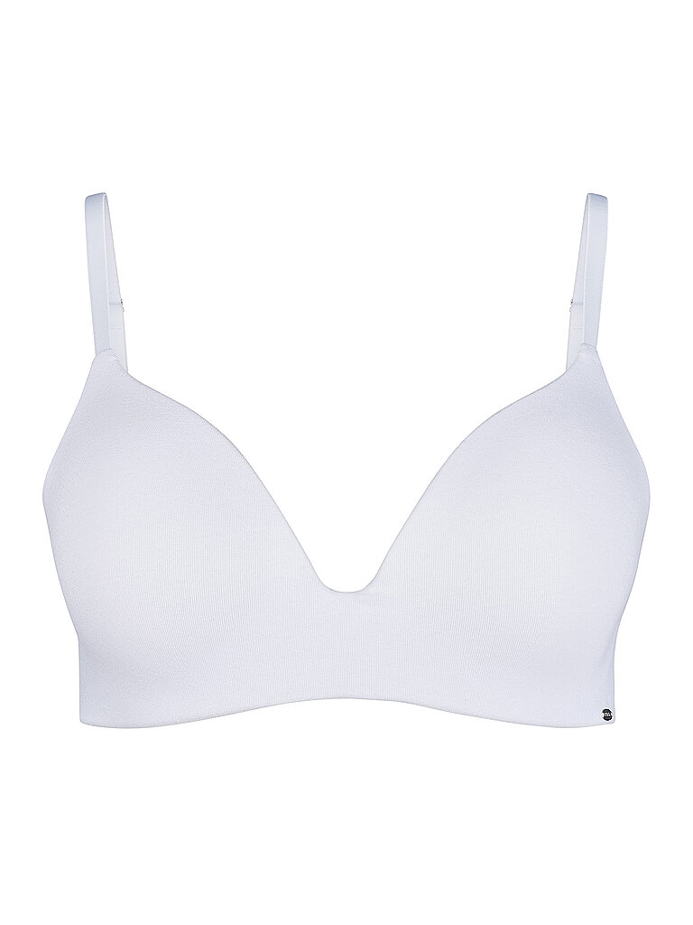 Sujetador sin aros CLASSICOTTON white blanco 80A