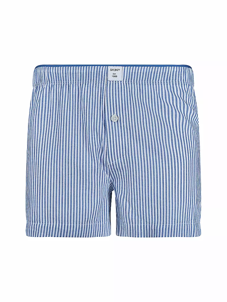 SKINY | Boxershorts de micro rayas azules | Azul