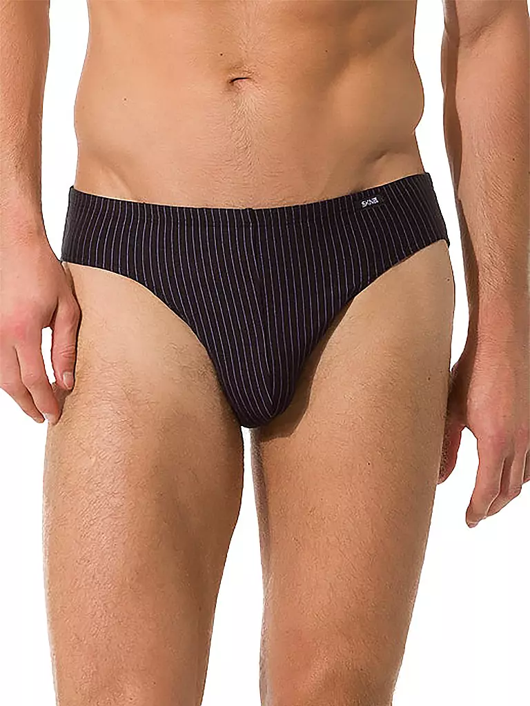 SKINY | Brasil Slip Paquete de 2 ( Shadow Stripe ) | Negro