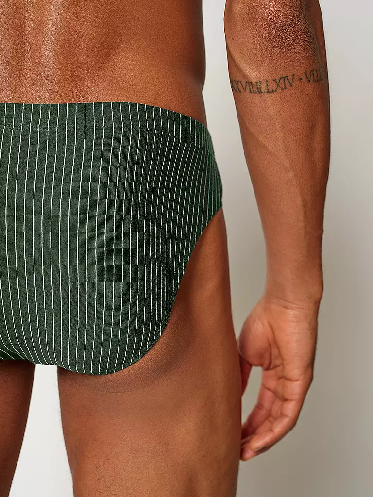 SKINY | Brasil Slip Paquete de 2 olive stripes | olive