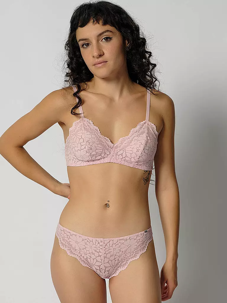 SKINY | Bustier WONDERFULACE rosa empolvado | Rosa