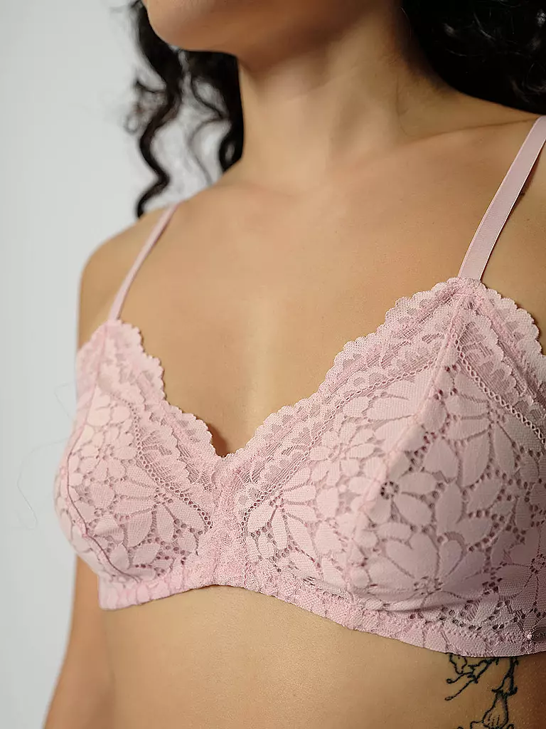SKINY | Bustier WONDERFULACE rosa empolvado | 