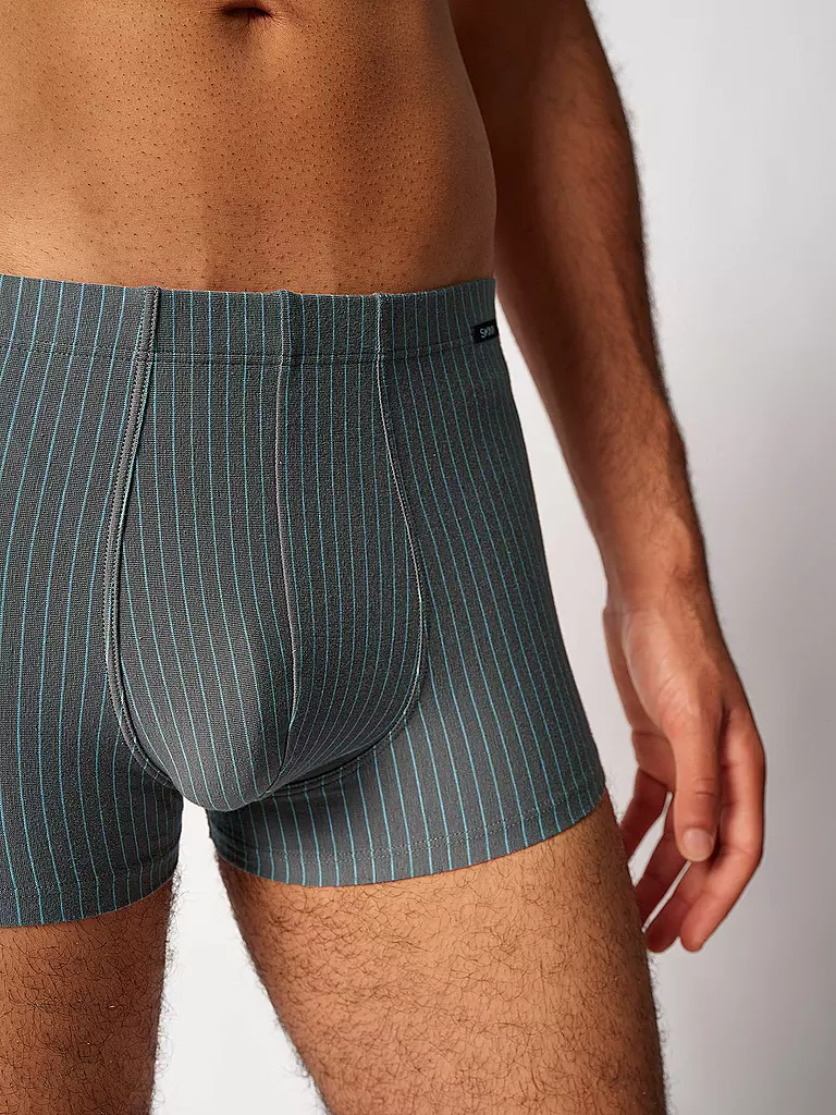 SKINY | Calzoncillos paquete de 2 gunmetal stripes selection | grau