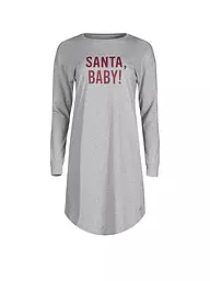 SKINY | Camisón - Camiseta de dormir gris jaspeado | Gris claro