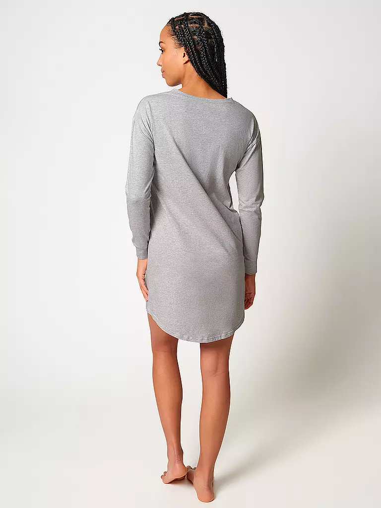 SKINY | Camisón - Camiseta de dormir gris jaspeado | 