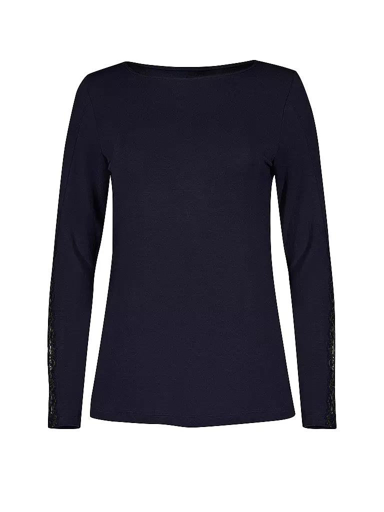 SKINY | Camiseta de pijama de manga larga | Azul oscuro