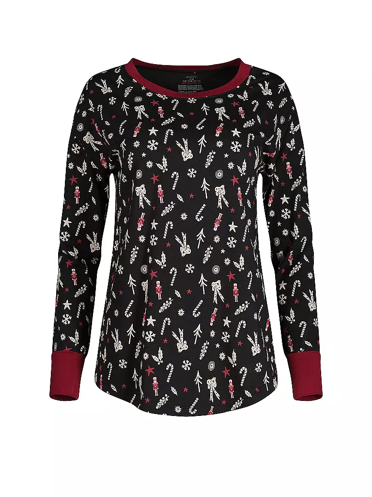 SKINY | Camiseta de pijama jollyholly christmas | Azul oscuro