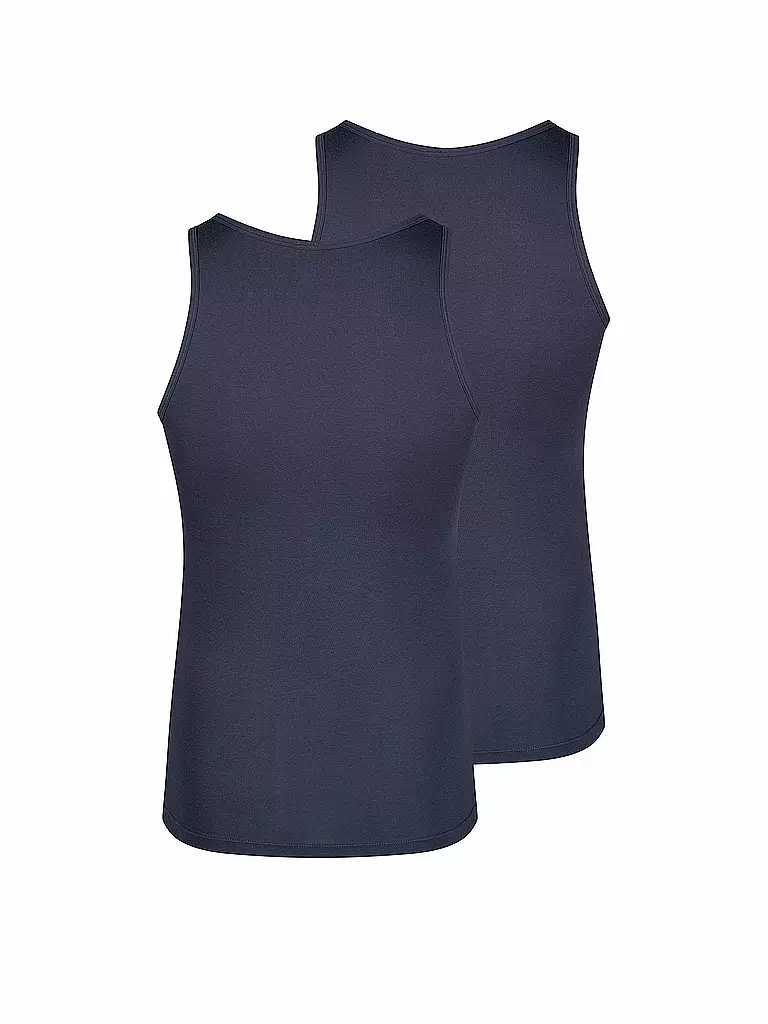 SKINY | Camiseta de tirantes - Camiseta interior, paquete de 2, azul Crown | 