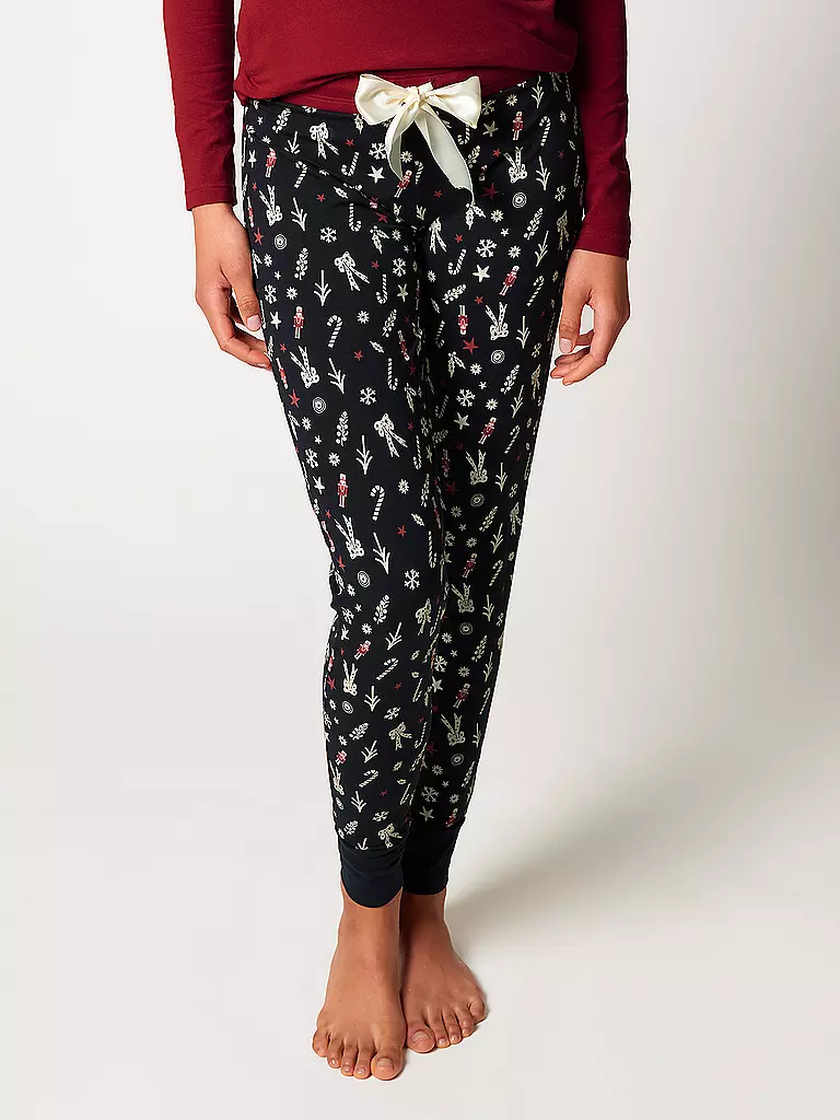 SKINY | Pantalones de pijama jollyholly christmas | Azul oscuro