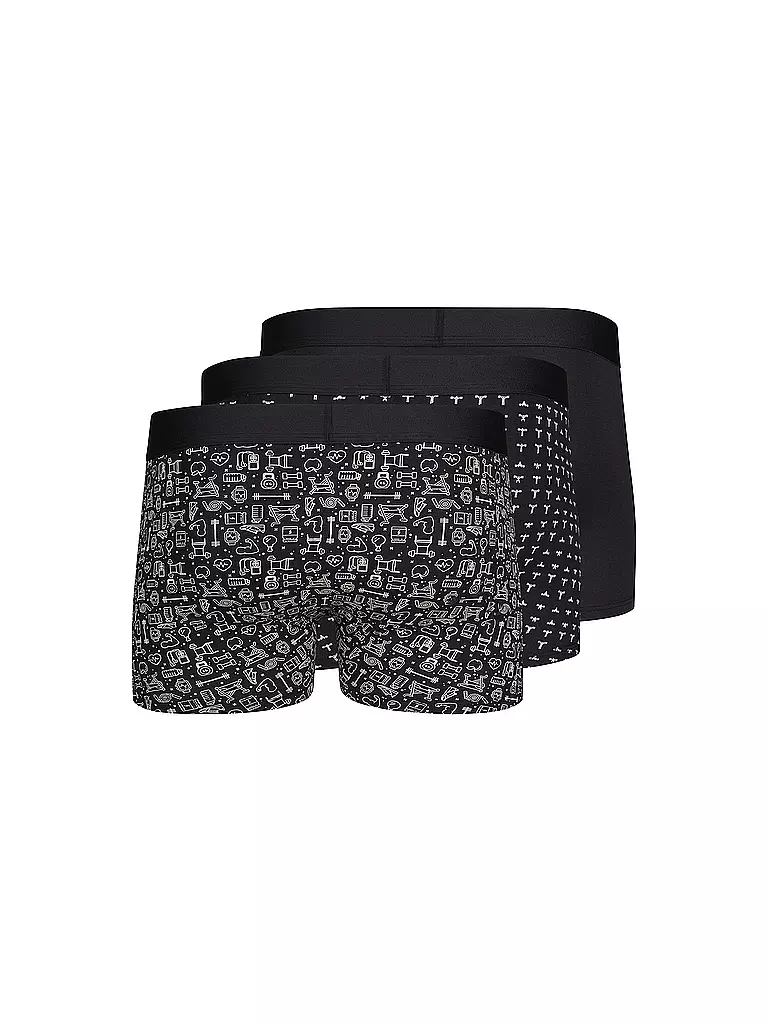 SKINY | Pantalones paquete de 3 fitness selection | Negro