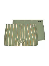 SKINY | Pants 2-er Pkg. greenbay stripes selection | Verde