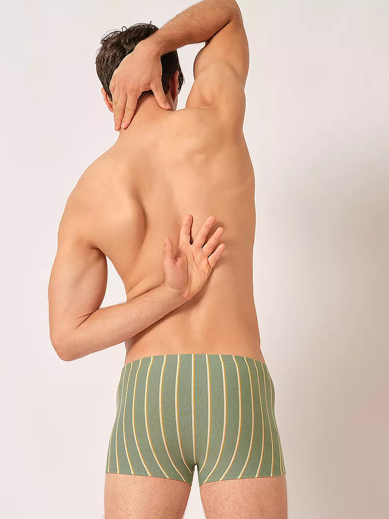 SKINY | Pants 2-er Pkg. greenbay stripes selection | Verde