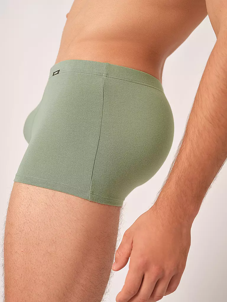 SKINY | Pants 2-er Pkg. greenbay stripes selection | Verde