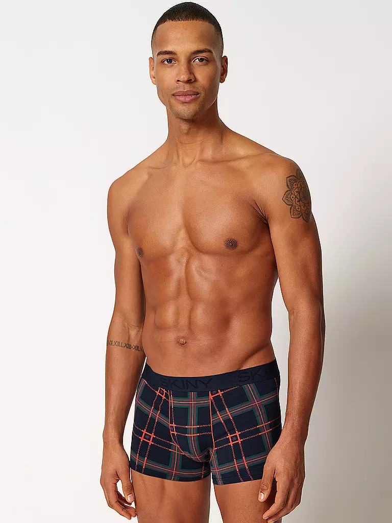 SKINY | Pants 2er Pkg. cocktailcheck selection | Gris
