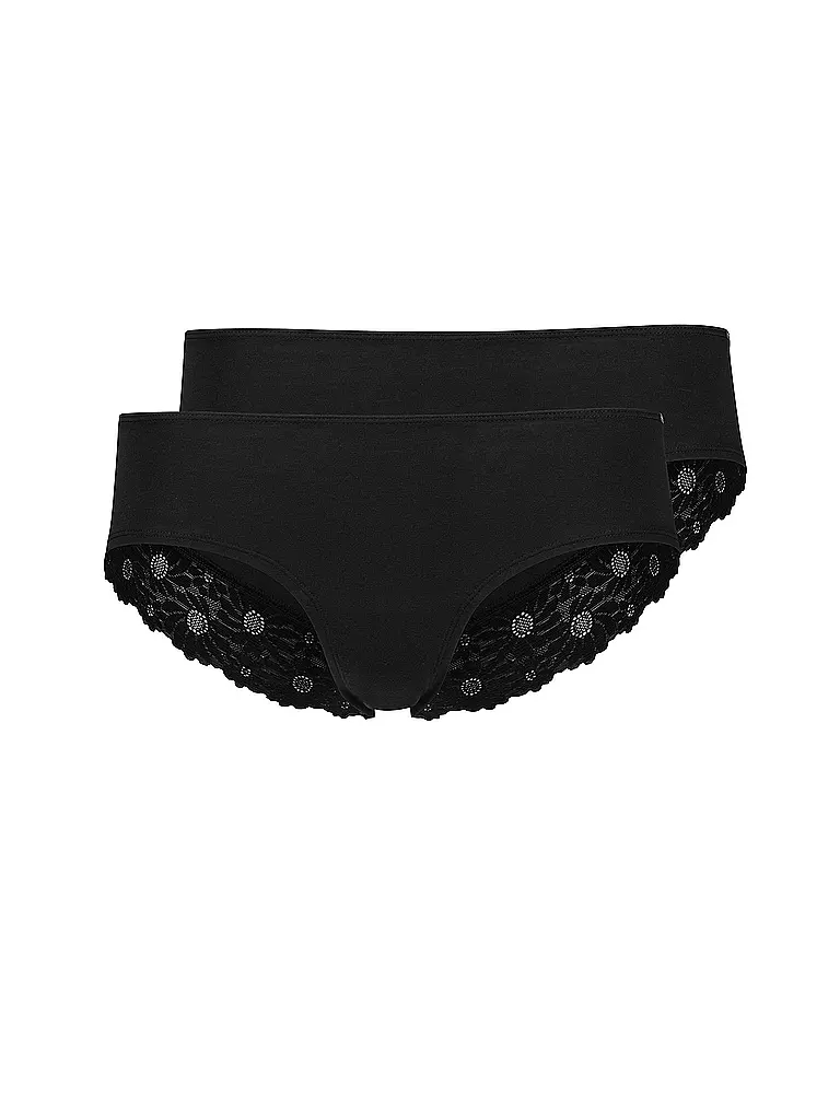 SKINY | Panty 2er Pkg black | Negro